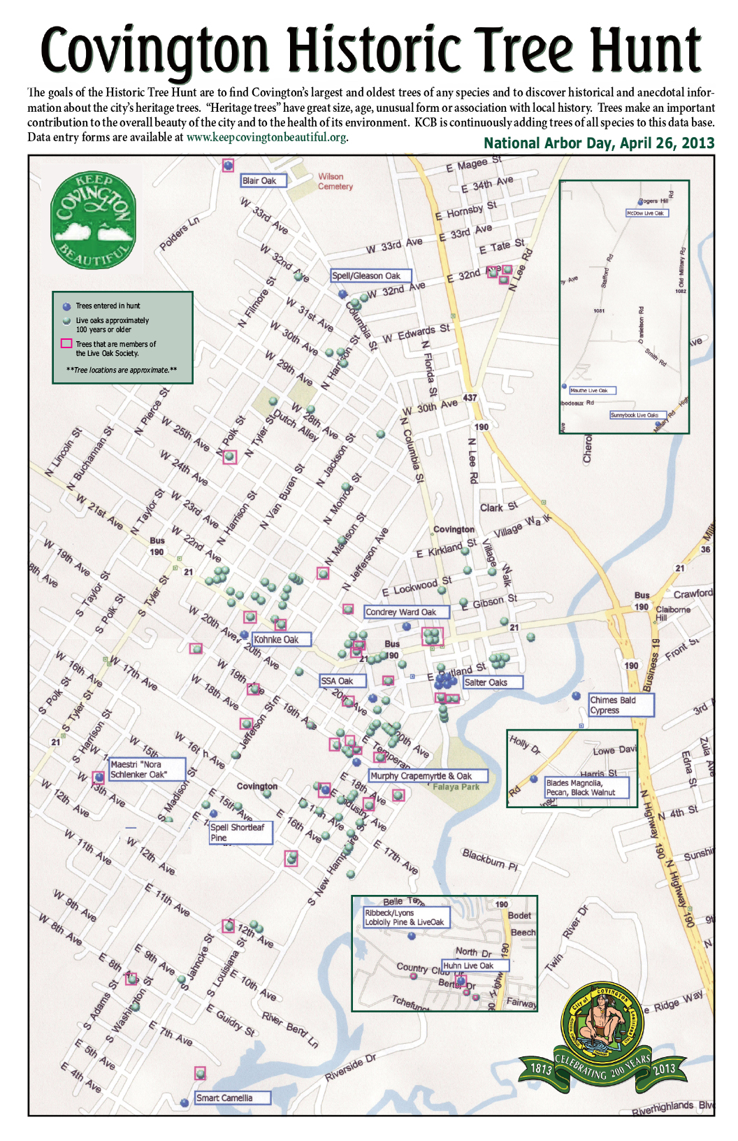 Bicentennial Historic Tree Hunt